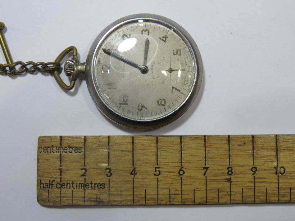 Pocket Watches Vintage Kienzle pocketwatch with fob chain Working